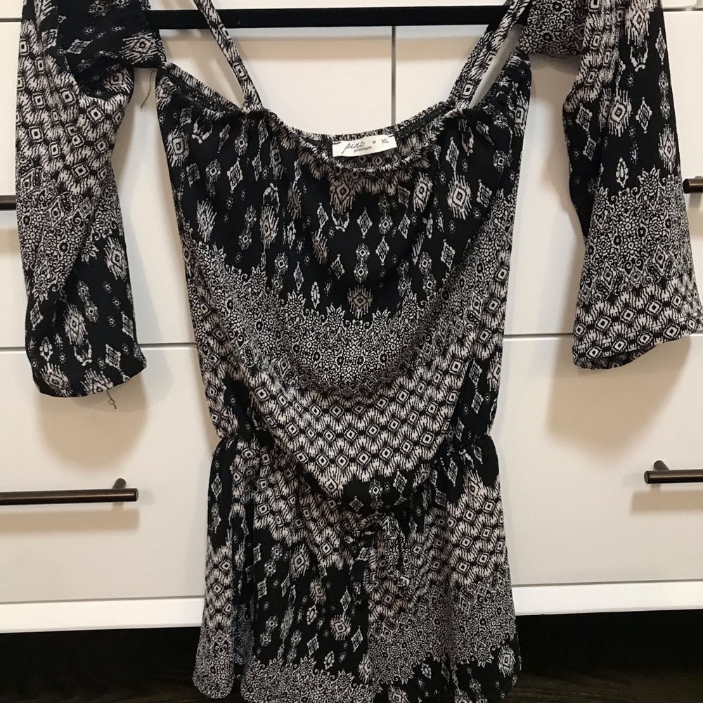 Printed Tribal Pattern romper
